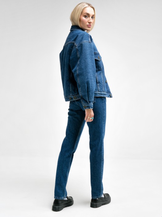 Zateplená džínsová bunda AUTHENTIC JACKET 500